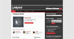 Desktop Screenshot of jameswills.unsigned.com